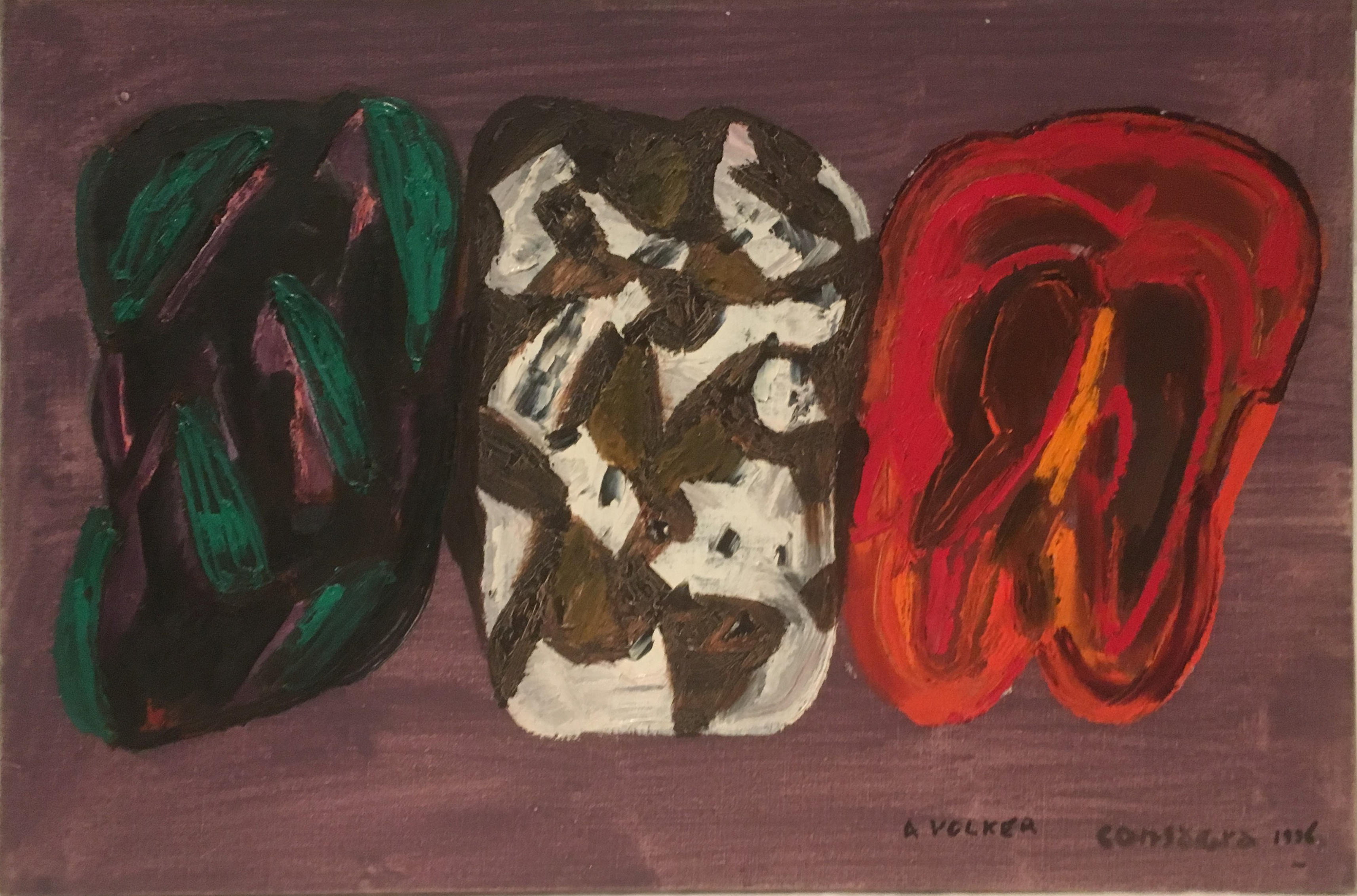 Tre Immagini su Fondo Scuro (Three Images on a Dark Background)